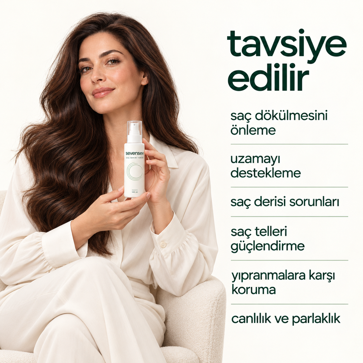 sevensev™ Güçlendirici Saç Bakım Toniği
